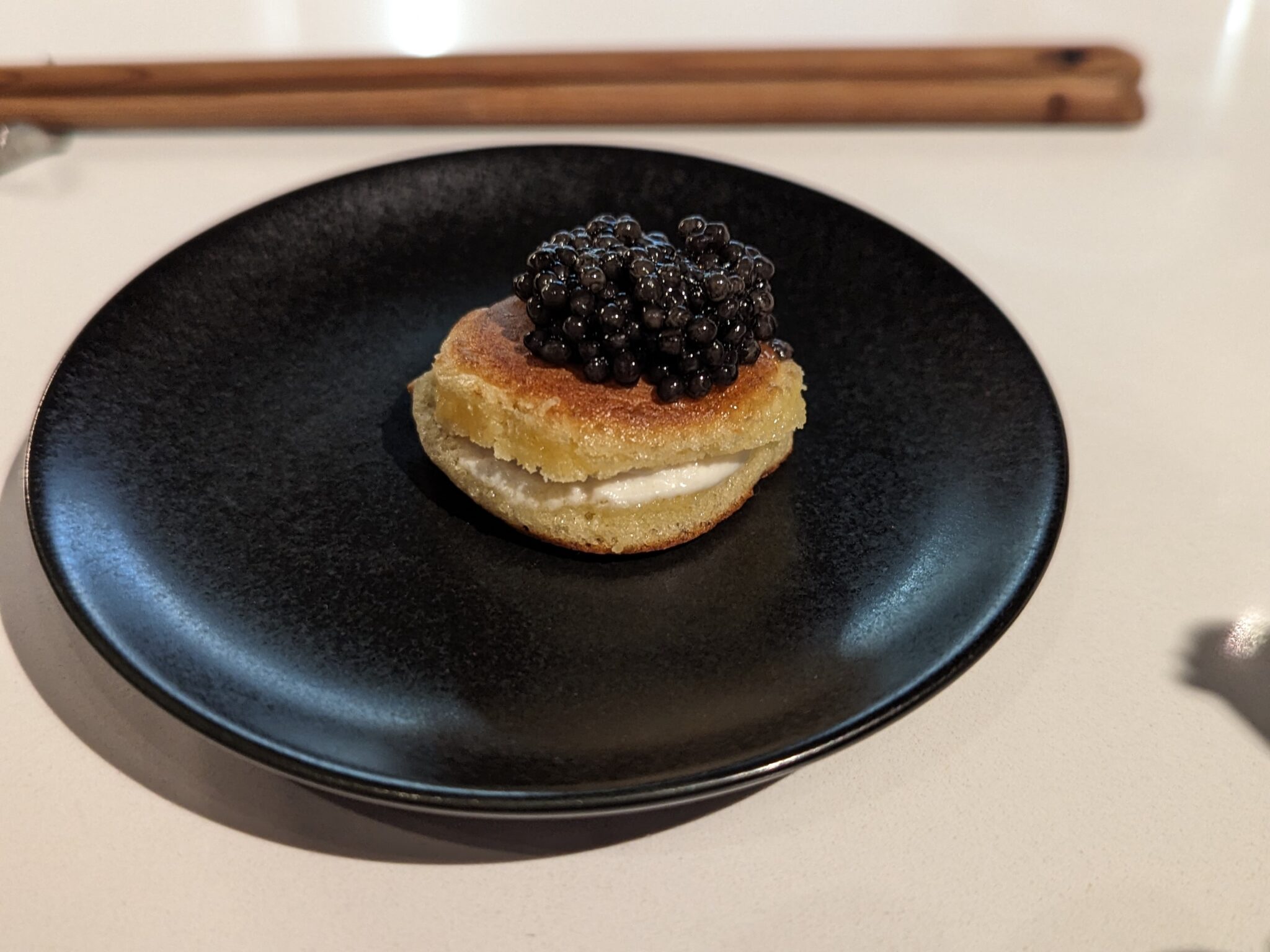 caviar at Nisei