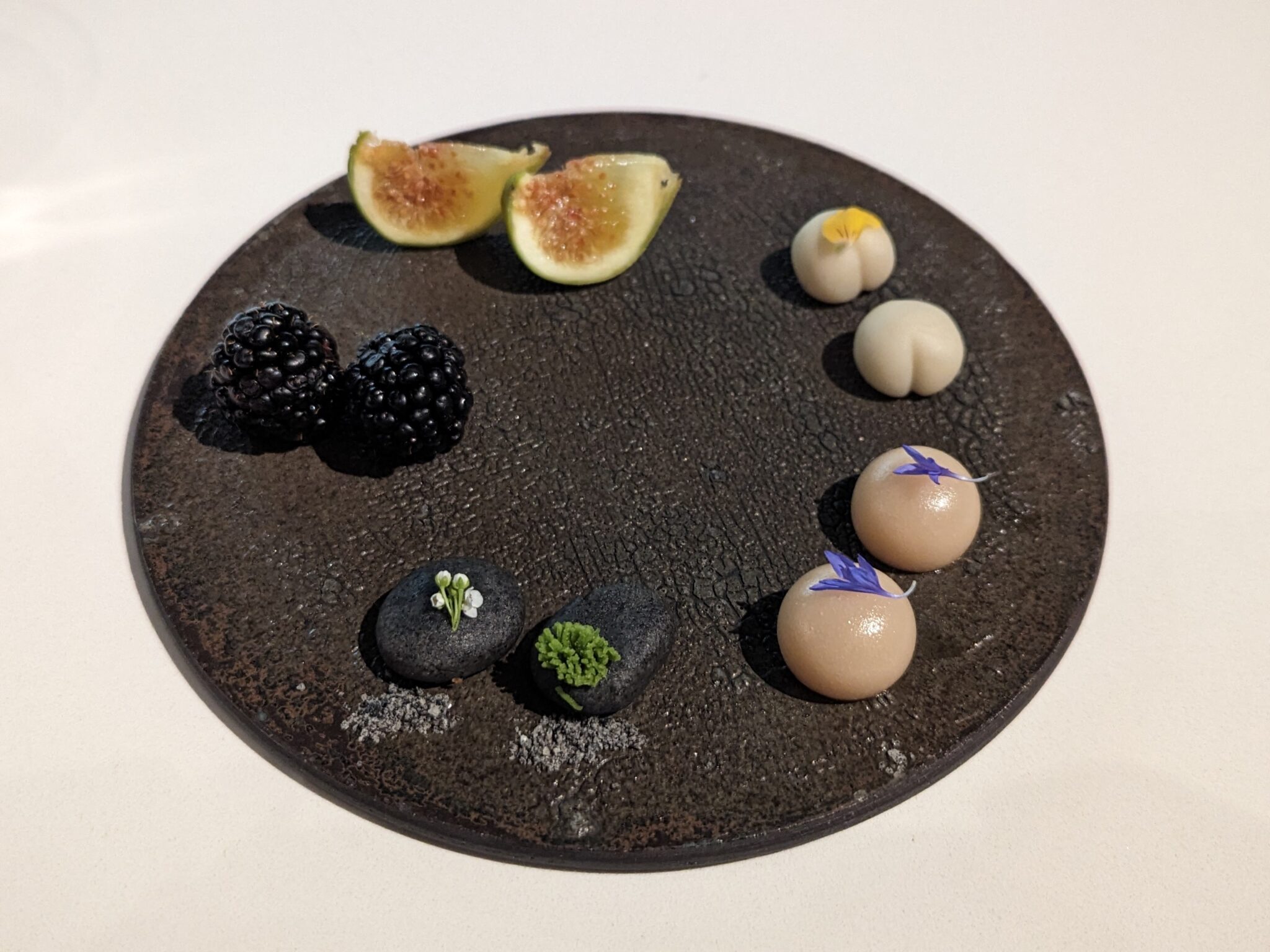 Assorted wagashi at Nisei San Francisco