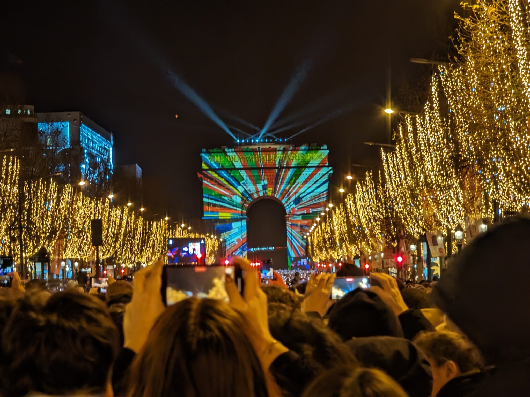 Paris new year countdown 2024